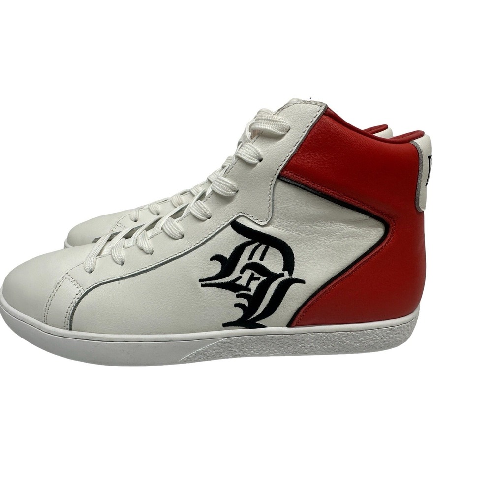 Robbie D Love Red, White & Black Men's Size 11 1/2‎ Sneakers